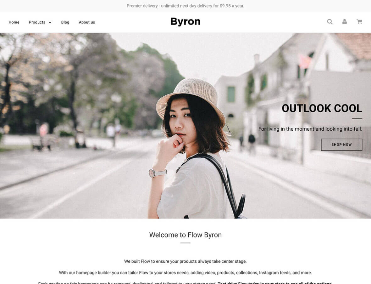 Template Shopify Bohoma para loja de decoração boho chic