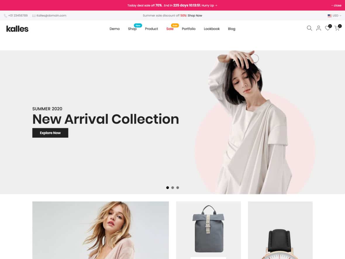 Template para Shopify DecoVerse para loja de decoração geral