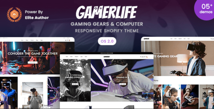 Gamerlife - Tema Shopify