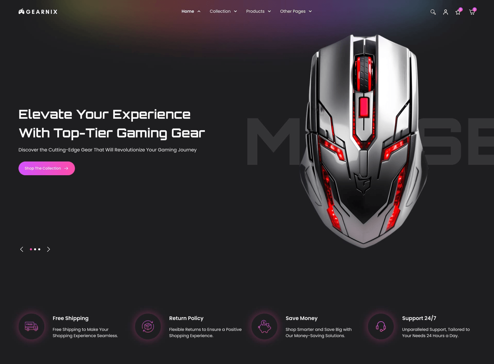 Gearnix - Tema Shopify