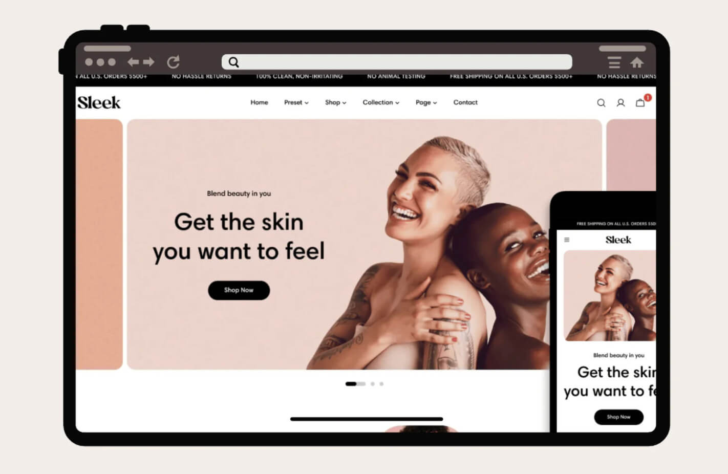 Layout Shopify TerraCasa para loja de decoração rústica e natural