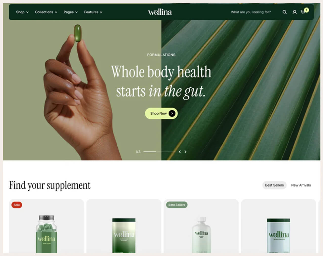 Template Shopify VelvetRoom para loja de móveis estofados